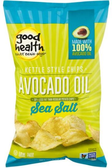 Picture of Good Health Kettle Style Potato Chips Avocado Oil Sea Salted 5 Oz