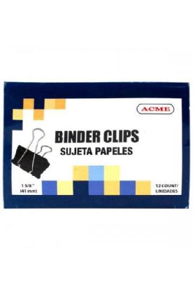 Picture of Acme Binder Clips 12 Pc