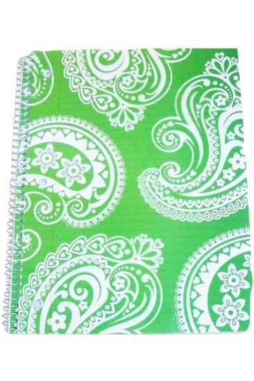 Picture of Studioc College Rule Paisley Notebook 80 Sheets 1 Pc