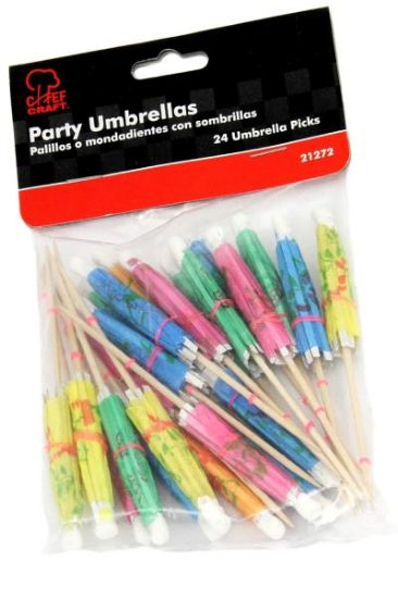 Picture of Chef Craft Party Umbrellas 24 Pc