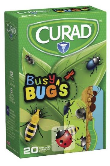 Picture of Curad Busy Bugs Bandages 20 Ct