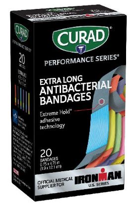 Picture of Curad Extra Long Antibacterial Bandages 20 Ct