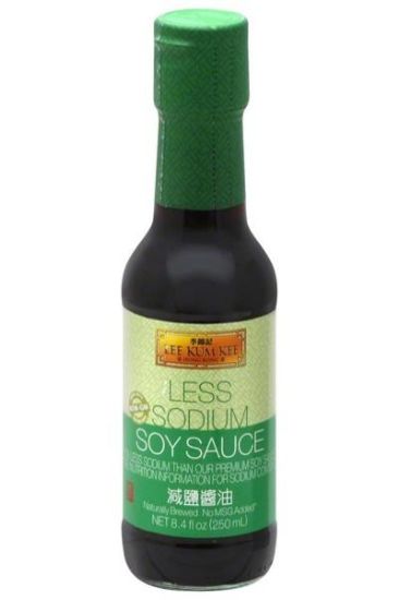 Picture of Lee Kum Kee Soy Sauce Less Sodium 8.4 Oz