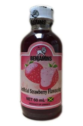 Picture of Benjamins Artificial Strawberry Flavoring 60 Ml