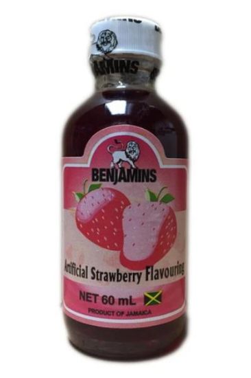 Picture of Benjamins Artificial Strawberry Flavoring 60 Ml