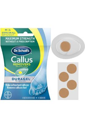 Picture of Dr. Scholl/'s Callus Removers Duragel 4 Pc