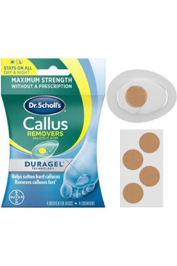 Picture of Dr. Scholl/'s Callus Removers Duragel 4 Pc