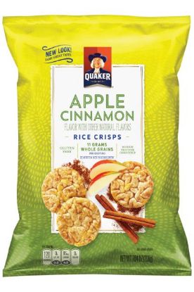Picture of Quaker Apple & Cinnamon Rice Crisps 3.03 Oz