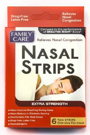 Picture of Family Care Nasal Strips 6 Pk