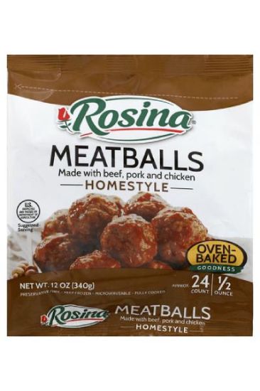 Picture of Rosina Homestyle Meatballs 12 Oz