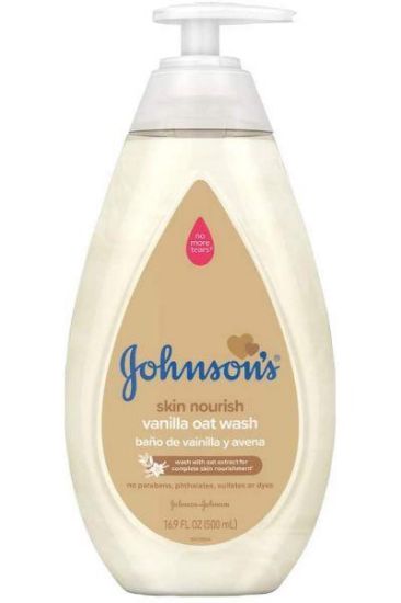 Picture of Johnson/'s Skin Nourish Vanilla Oat Wash 16.90 Oz