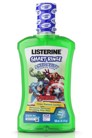 Picture of Listerine Smart Rinse Mint Shield 16.90 Oz