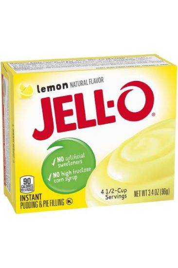 Picture of Jell - O Lemon Flavor Pudding 2.90 Oz