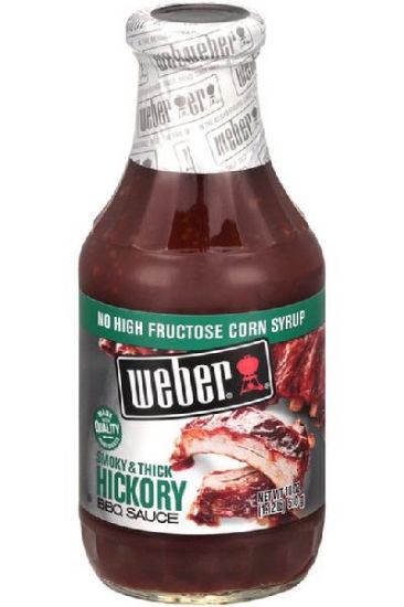 Picture of Weber Smokey & Thick Hickory Bbq Sauce 18 Oz