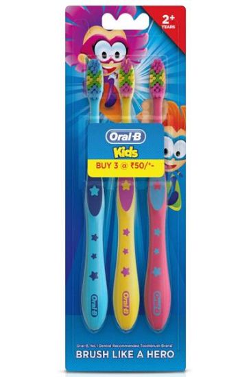 Picture of Oral-b 3+ Year Extra Soft spiderman tootbrush 1 Pc