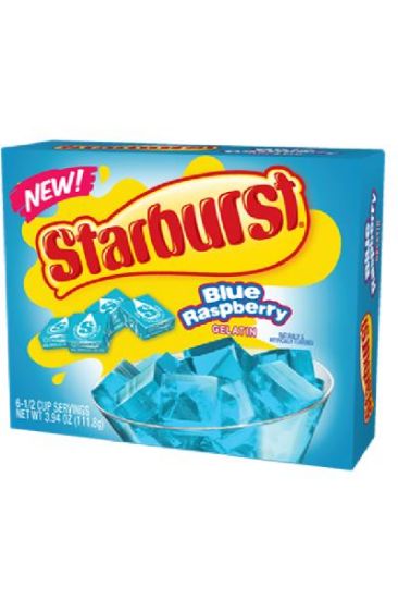 Picture of Starburst Blue Raspberry Gelatin 6 Ct