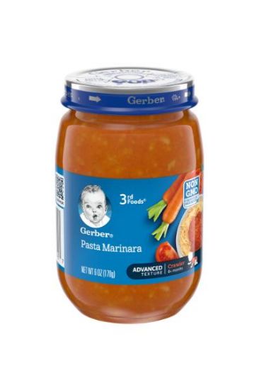 Picture of Gerber Pasta Marinara Crawler Foods 6 Oz