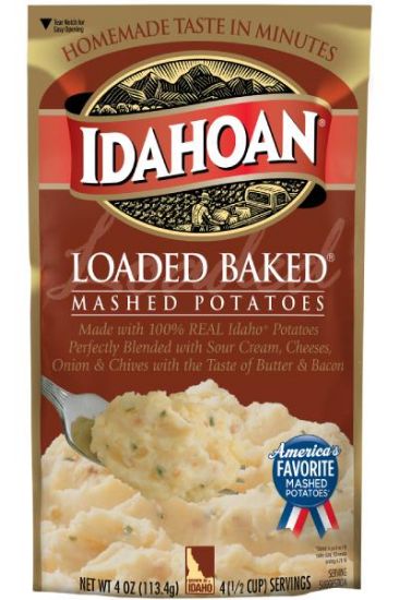 Picture of Idahoan Loaded Baked Mashed Potatoes 4 Oz