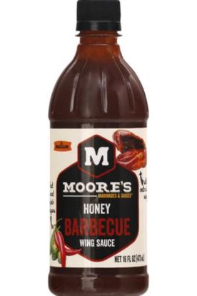 Picture of Moores Honey Barbecue Sauce 16 Oz