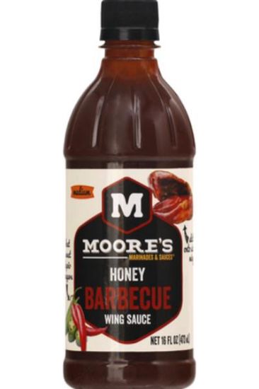 Picture of Moores Honey Barbecue Sauce 16 Oz