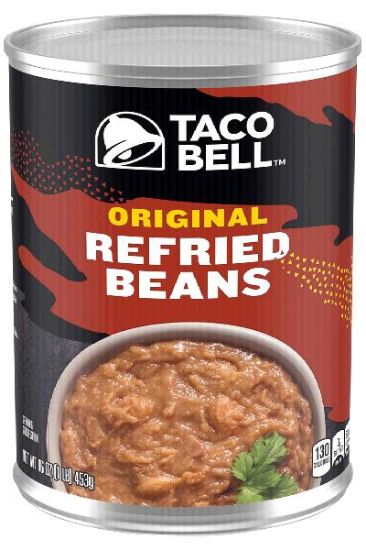 Picture of Taco Bell Original Refried Beans 16 Oz