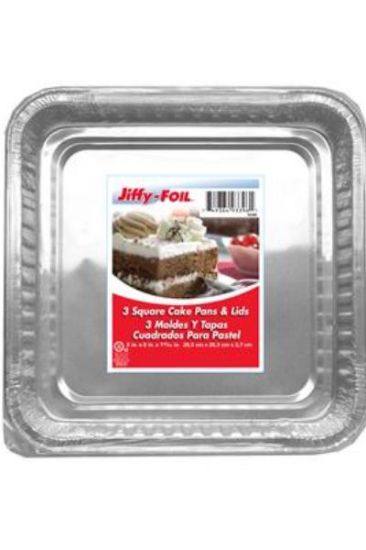 Picture of Jiffy Cake Pan & Blue Lid 1 Pc