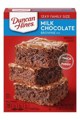 Picture of Duncan Hines Milk Chocolate Brownie 15.25 Oz