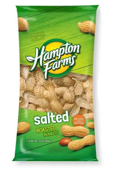 Picture of Hampton Farm Salted Peanut 10 Oz