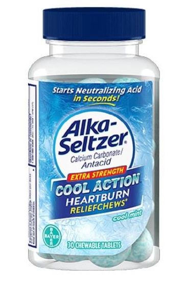 Picture of Alka Seltzer Cool Action Heartburn Relief Chews 30 Pk