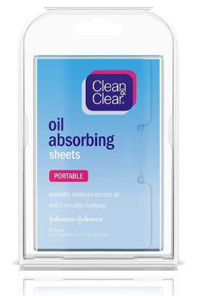 Picture of Clean & Clear Oil Absorbing Foaming Facial 50 Sheets