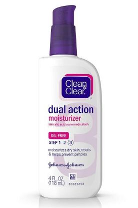 Picture of Clean & Clear Dual Action Moisturizer 4 Oz