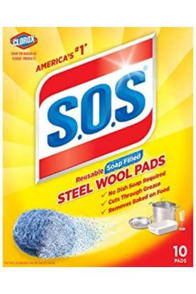 Picture of S.O.S Steel Wool Pads 10 Pads
