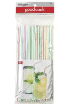 Picture of Good Cook Flex Straw 50 Ct