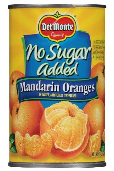 Picture of Del Monte Mandarin Oranges 15 Oz