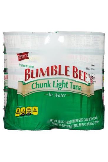 Picture of Bumble Bee Chunk Light Tuna In Water 9 Oz