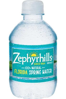 Picture of Zephyrhills 100 % Natural Florida Spring Water 8 Oz