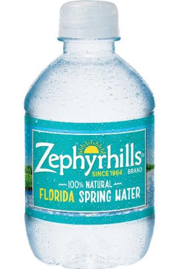 Picture of Zephyrhills 100 % Natural Florida Spring Water 8 Oz