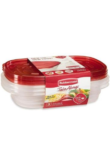 Picture of Rubbermaid Take Along Oblong 3 Pc