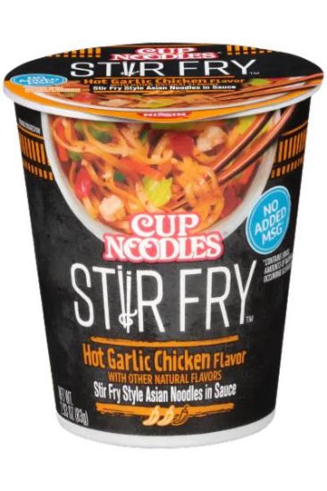 Picture of Nissin Korean Bbq Flavor Stir Fry Asian Noodles In Sauce 2.89 Oz