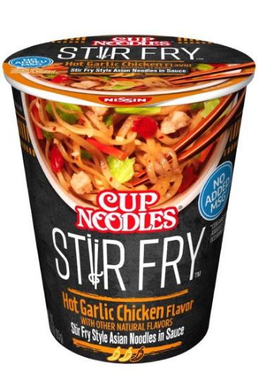Picture of Nissin Hot Garlic Chicken Flavor 2.93 Oz