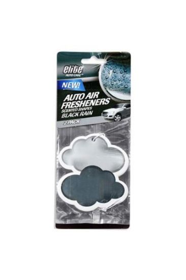 Picture of Elite Auto Air Fresheners Black Rain 3 Pk