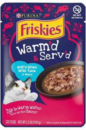Picture of Purina Warmd & Serv/'D Grill/'D Bites With Tuna In Gravy 3.50 Oz