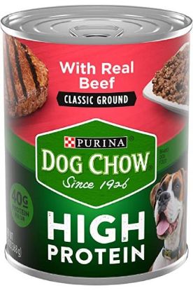 Picture of Purina Dog Chow High Protein With Real Beef 13 Oz