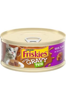 Picture of Purina Friskies Extra Gravy Pate With Turkey In Savory 5.50 Oz