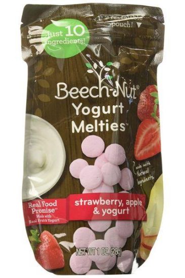 Picture of Beech Nut Yogurt Melties Apple & Strawberry 1 Oz