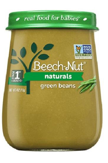 Picture of Beech Nut Naturals Stg 1 Green Beans 4 Oz