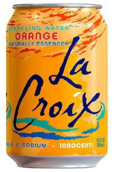 Picture of Lacroix Sparkling Orange Water 12 Oz