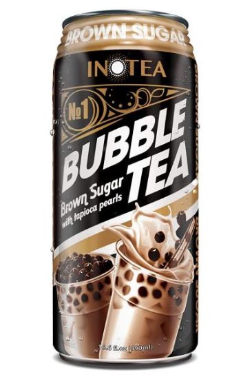 Picture of Inotea Bubble Tea With Tapioca Pearls 16.6 Oz