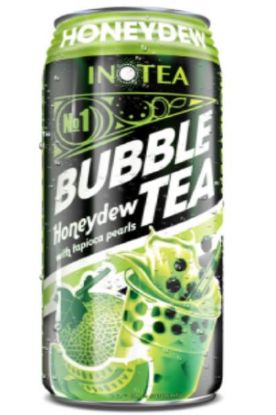Picture of Inotea Honeydew Bubble Tea 16.6 Oz