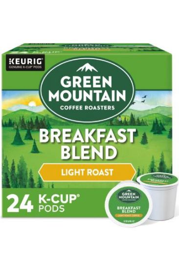 Picture of Green Mountain Breakfast Blend Light Roast K-Cups 24 Pc